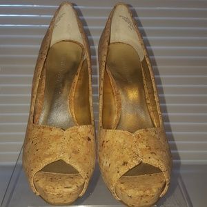 Cork heels